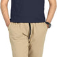 LEPUS Men’s Combed Cotton Crew Neck T-Shirt – Soft & Fitted
