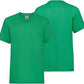 HiFEN® Kids Crew Neck Short Sleeve T Shirts Cotton Rich Plain Classic Fit Value weight Casual Top 3 to 15 Years 3 Pack