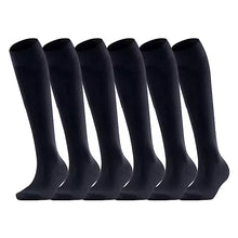 Load image into Gallery viewer, 6 Pair Girls Knee High Socks UK 4-6 from HiFEN® - Just $9.99! Shop now at HiFEN

