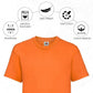 HiFEN® Kids Crew Neck Short Sleeve T Shirts Cotton Rich Plain Classic Fit Value weight Casual Top 3 to 15 Years 3 Pack