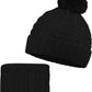 Kids Winter Hat & Neck Warmer Set – Fur Lined & Cozy