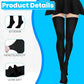 Women’s Extra Long Thigh High Cotton Socks – Over Knee Boot Stockings