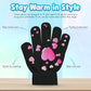 Kids Winter Magic Gloves – Warm Stretch Knit Full Finger Gripper Gloves