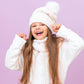 Kids Winter Hat & Neck Warmer Set – Fur Lined & Cozy