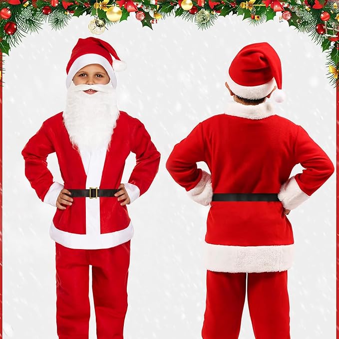 5 Pcs Kids Christmas Costumes
