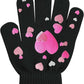 Kids Winter Magic Gloves – Warm Stretch Knit Full Finger Gripper Gloves