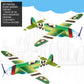 HiFEN® 24 Pack Jet Fighter Plane Gliders (20cm) – Assorted Designs Kids Party Toys & Bag Fillers