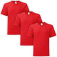 HiFEN® Kids Crew Neck Short Sleeve T Shirts Cotton Rich Plain Classic Fit Value weight Casual Top 3 to 15 Years 3 Pack