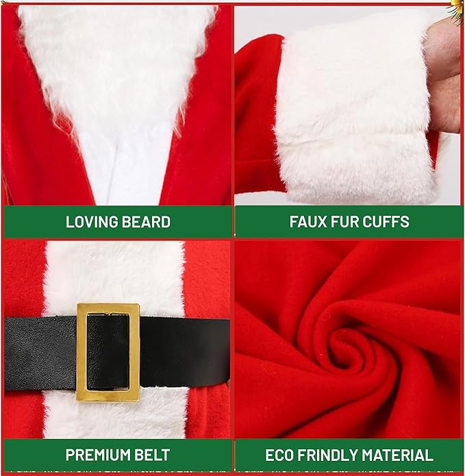 5 Pcs Kids Christmas Costumes