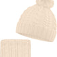 Kids Winter Hat & Neck Warmer Set – Fur Lined & Cozy