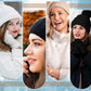 Women’s Winter Hat & Gloves Set – Fur Lined, Warm & Cozy (One Size)