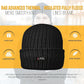 Men’s Winter Beanie Hat, Scarf & Gloves Set – Fleece Lined, Thermal Cold Weather Accessories