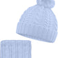 Kids Winter Hat & Neck Warmer Set – Fur Lined & Cozy
