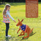 Inflatable Kangaroo with Australian Flag – 70cm Party Decoration & Fun Aussie Toy