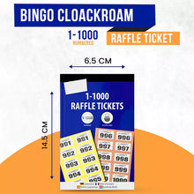 Load image into Gallery viewer, Bingo Cloakroom Raffle Tickets Book from HiFEN® - Just $14.99! Shop now at HiFEN