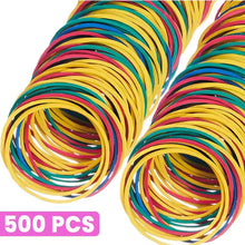 Load image into Gallery viewer, 500 Pcs Coloured Rubber Bands from HiFEN - Just $7.99! Shop now at HiFEN