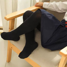Load image into Gallery viewer, Black School Girl Tights