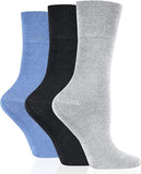 3 Pairs Diabetic Socks for women UK 4-8 | Compression Socks