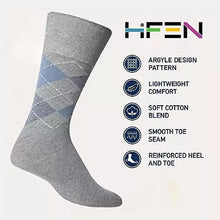 Load image into Gallery viewer, 6 Pair Mens Mix Color Argyle Socks from HiFEN® - Just $12.99! Shop now at HiFEN