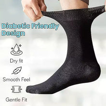 Load image into Gallery viewer, 12 Pair Mens Mix Colors Diabetic Socks UK 6-11 from HiFEN® - Just $24.99! Shop now at HiFEN
