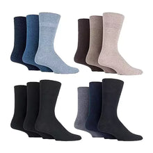 Load image into Gallery viewer, 12 Pair Mens Mix Colors Diabetic Socks UK 6-11 from HiFEN® - Just $24.99! Shop now at HiFEN
