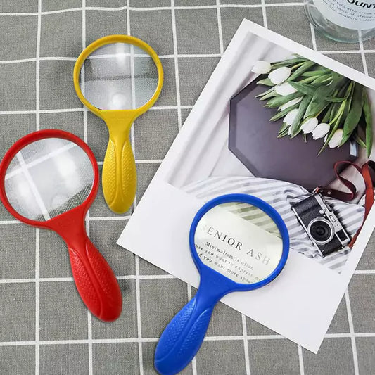 Pack of 4 Handheld Magnifier Glasses for kids