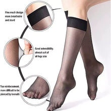 Load image into Gallery viewer, 6 Pairs Women Nylon Knee High Socks from HiFEN® - Just $12.99! Shop now at HiFEN