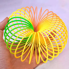 Load image into Gallery viewer, Rainbow Classic Coil Slinky Spring Toy for kids