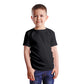HiFEN® Kids Crew Neck Short Sleeve T Shirts Cotton Rich Plain Classic Fit Value weight Casual Top 3 to 15 Years 3 Pack