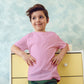 HiFEN® Kids Crew Neck Short Sleeve T Shirts Cotton Rich Plain Classic Fit Value weight Casual Top 3 to 15 Years 3 Pack