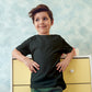 3 Pack Kids Crew Neck Short Sleeve T Shirts Cotton Rich Plain Valueweight Top 3 to 15 Years