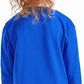 HiFEN® Kids Plain Basic Long Sleeve Round Neck Cotton T-Shirt Stretchy & Comfortable PE School Tee Top Age 3 to 15 Years