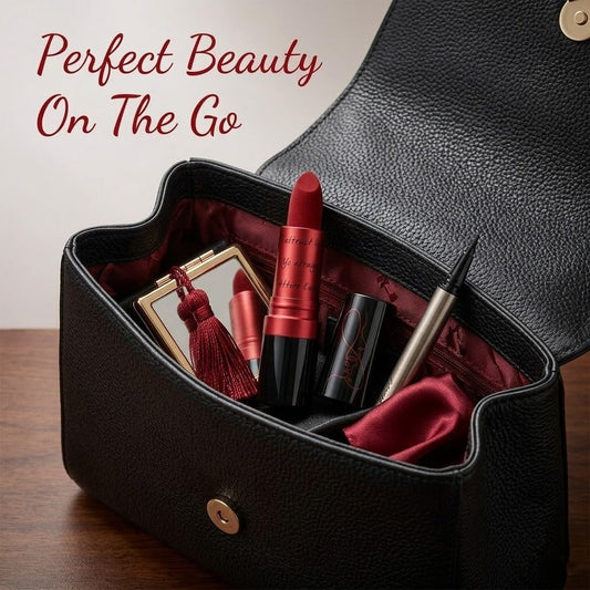 HiFEN® Super Lustrous Red Lipstick, Blood Red Shade, Creamy Hydrating Lip Colour with Vitamin E & Avocado Oil, Long Lasting 8 Hour Wear, Rich Pigment & Smooth Moisturizing Finish, Love is on, 4.2g