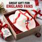 HiFEN® England Cowboy Hat for Adults, St George’s Flag Western Fancy Dress Hat for Rugby, Cricket, Football World Cup, Euros, St George’s Day, Festivals, Sporting Events and Costume Parties