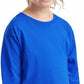 HiFEN® Kids Plain Basic Long Sleeve Round Neck Cotton T-Shirt Stretchy & Comfortable PE School Tee Top Age 3 to 15 Years