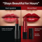 HiFEN® Super Lustrous Red Lipstick, Blood Red Shade, Creamy Hydrating Lip Colour with Vitamin E & Avocado Oil, Long Lasting 8 Hour Wear, Rich Pigment & Smooth Moisturizing Finish, Love is on, 4.2g