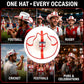 HiFEN® England Cowboy Hat for Adults, St George’s Flag Western Fancy Dress Hat for Rugby, Cricket, Football World Cup, Euros, St George’s Day, Festivals, Sporting Events and Costume Parties