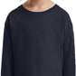 HiFEN® Kids Plain Basic Long Sleeve Round Neck Cotton T-Shirt Stretchy & Comfortable PE School Tee Top Age 3 to 15 Years
