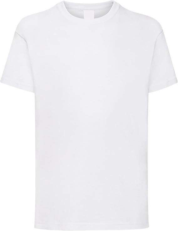 HiFEN® Mens T-Shirt, Adult Valueweight Crew Neck T Shirt, Plain 100% Cotton Men Tshirt, Summer Short Sleeves Top for Men