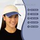 HiFEN® Unisex Low Profile Vintage Cap 100% Natural Cotton Adult 6 Panel Pre-Curved Plain Adjustable Baseball Cap with Contrast Peak
