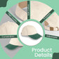 HiFEN® Unisex Low Profile Vintage Cap 100% Natural Cotton Adult 6 Panel Pre-Curved Plain Adjustable Baseball Cap with Contrast Peak