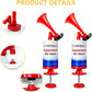 34cm Large Air Horn Handheld, Extreme Loud Airhorn, Sports Event Noise Maker Air Horns, Marine Safety Airhorns, Football Supporter’s Pump – (Red, Pack of 1)