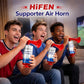 34cm Large Air Horn Handheld, Extreme Loud Airhorn, Sports Event Noise Maker Air Horns, Marine Safety Airhorns, Football Supporter’s Pump – (Red, Pack of 1)