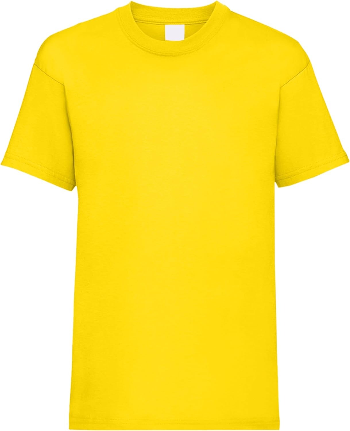HiFEN® Mens T-Shirt, Adult Valueweight Crew Neck T Shirt, Plain 100% Cotton Men Tshirt, Summer Short Sleeves Top for Men