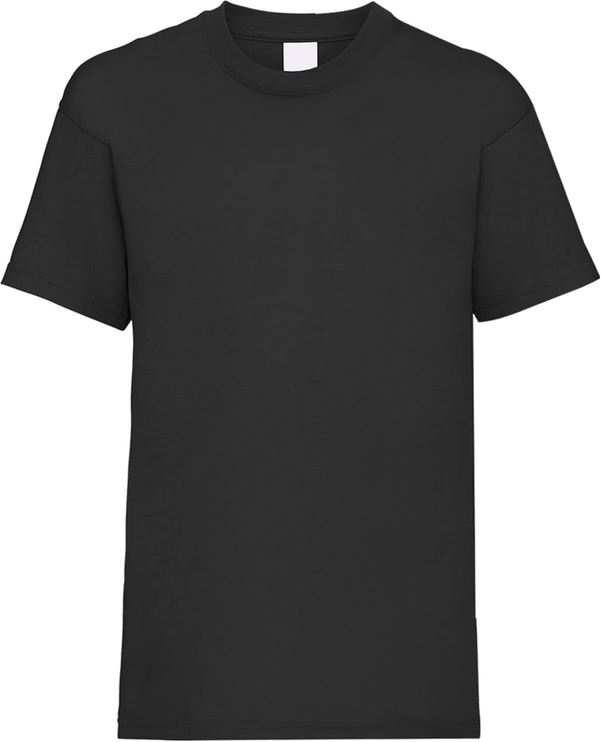 HiFEN® Mens T-Shirt, Adult Valueweight Crew Neck T Shirt, Plain 100% Cotton Men Tshirt, Summer Short Sleeves Top for Men