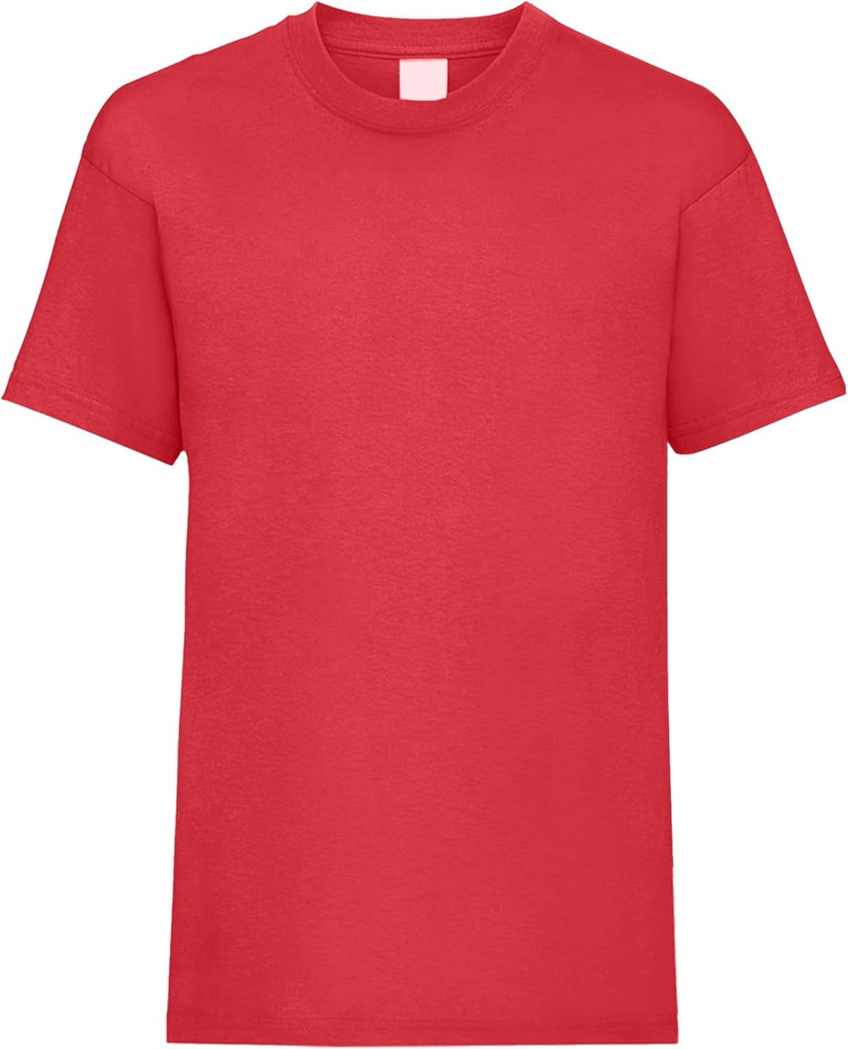 HiFEN® Mens T-Shirt, Adult Valueweight Crew Neck T Shirt, Plain 100% Cotton Men Tshirt, Summer Short Sleeves Top for Men