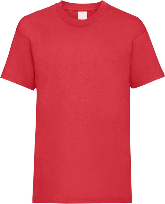 HiFEN® Mens T-Shirt, Adult Valueweight Crew Neck T Shirt, Plain 100% Cotton Men Tshirt, Summer Short Sleeves Top for Men