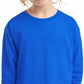 HiFEN® Kids Plain Basic Long Sleeve Round Neck Cotton T-Shirt Stretchy & Comfortable PE School Tee Top Age 3 to 15 Years