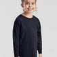 HiFEN® Kids Plain Basic Long Sleeve Round Neck Cotton T-Shirt Stretchy & Comfortable PE School Tee Top Age 3 to 15 Years