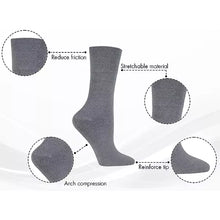 Load image into Gallery viewer, 3_pairs_multipack-ladies_diabetic_socks-for_women_cotton_diabetic_socks-cotton_socks_for_women-HiFEN_UK